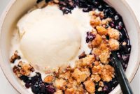 Classic Blueberry Cobbler Recipe with Golden Biscuit Topping