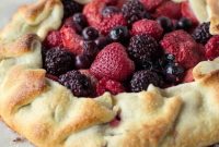 Rustic Mixed Berry Tart Recipe with Flaky Pie Crust