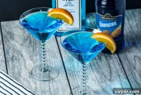 Low-Carb Blue Martini Cocktail Recipe for Keto-Friendly Parties