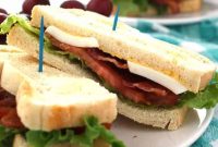 Deviled Egg BLT Sandwich Recipe: Creamy Egg Salad with Crispy Bacon