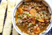 Hearty Ham Bone and Lentil Soup Recipe for Deep Flavor