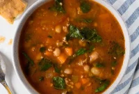 Instant Pot Ground Lamb Soup — Gluten-Free Recipe