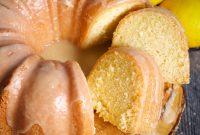 Lemon Bundt Cake with Zesty Tart Lemon Glaze