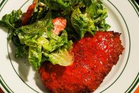 Crispy Panko Buffalo Chicken Cutlets With Tangy Sauce