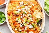 Lightened Buffalo Chicken Dip: Creamy, Tangy Game-Day Recipe