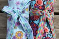 Make Oversized Reversible Flannel Baby Receiving Blankets