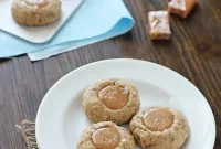Caramel Latte Thumbprint Cookies: Coffee-Infused Caramel Treats