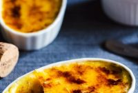 White Chocolate Crème Brûlée with Blackberry Jam Recipe