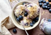 Blueberry Cheesecake Ice Cream Recipe — Creamy No-Churn Treat