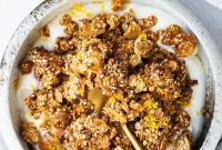 Tahini Sesame Granola with Honey & Orange