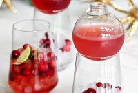 Festive Christmas Margarita Recipe with Cranberry Lime Twist
