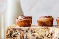 Cinnamon Roll Cheesecake Recipe: Swirled Cinnamon Cream Cheese Dessert