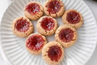 Strawberry Jam Thumbprint Cookies: Soft, Buttery Jam-Filled Treats