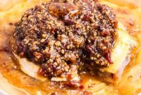 Warm Baked Brie with Honey and Toasted Pecans