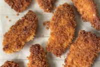 Crispy Oven-Baked Chicken Cutlets Made in One Bowl
