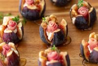 Prosciutto-Wrapped Figs Stuffed with Goat Cheese and Honey