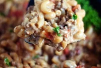 One-Pot Cheeseburger Macaroni Skillet Recipe