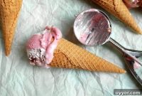 Strawberry Cheesecake Ice Cream with Graham Cracker Crumble Recipe
