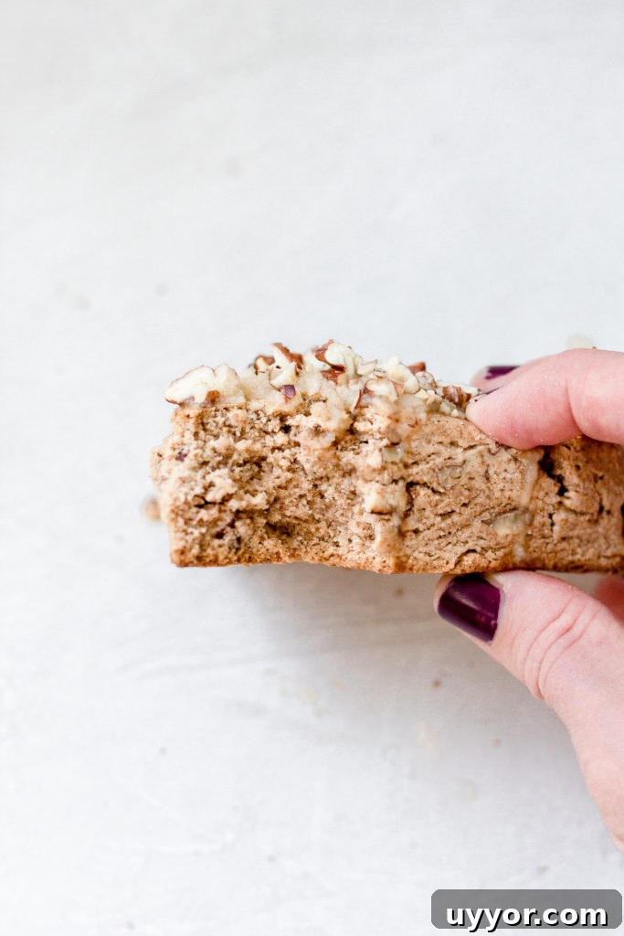 Whole Wheat Maple Pecan Scones with Maple Icing