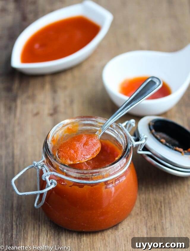 Homemade Ghost Chile Hot Sauce - very fragrant and super hot!