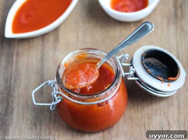Homemade Ghost Chile Hot Sauce - very fragrant and super hot!