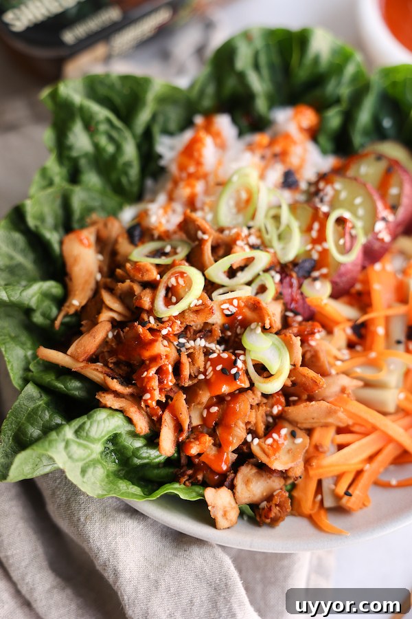Korean-Inspired Vegan Bibimbap Recipe with Spicy Gochujang Sauce 4 Vegan Bibimbap Bowl