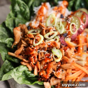 Korean-Inspired Vegan Bibimbap Recipe with Spicy Gochujang Sauce 6 Vegan Bibimbap Bowl