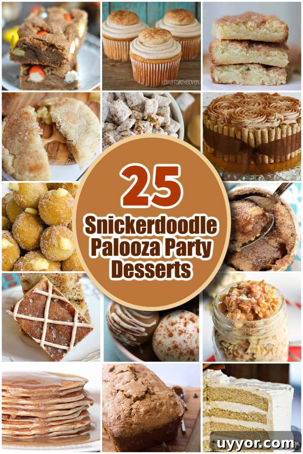 25 Irresistible Snickerdoodle Desserts for Your Party 2 25 Snickerdoodle Palooza Party Desserts