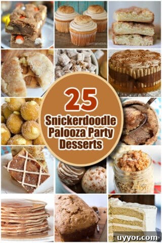 25 Snickerdoodle Palooza Party Desserts