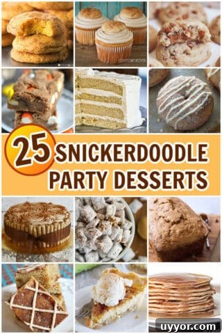 25 Snickerdoodle Palooza Party Desserts