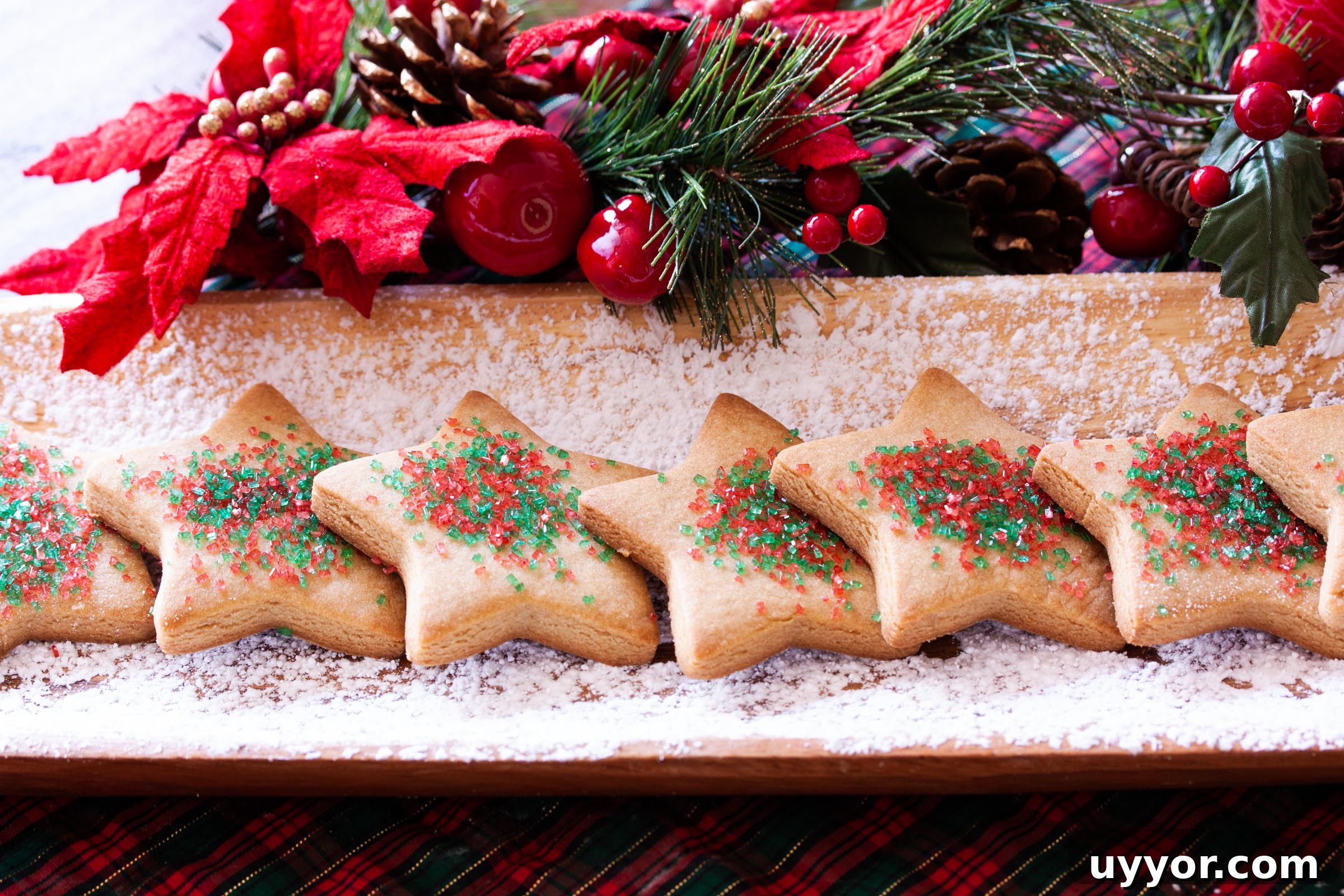 Chewy Brown Sugar Cookie Recipe You’ll Love 6 Brown sugar cookies in teh shape of star
