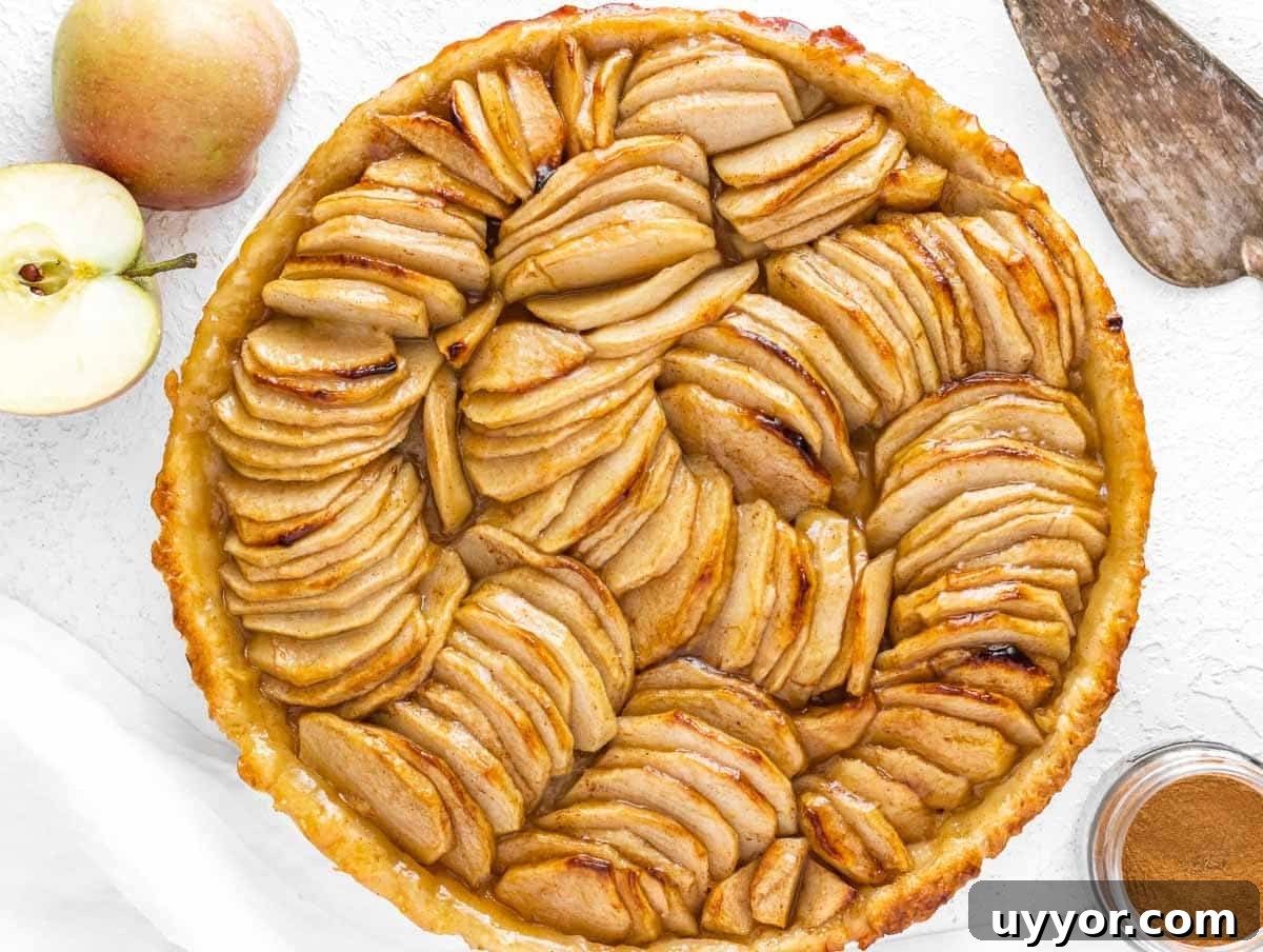 25 Cozy Apple Recipes That Capture Fall Flavors 13 apple tart just baked