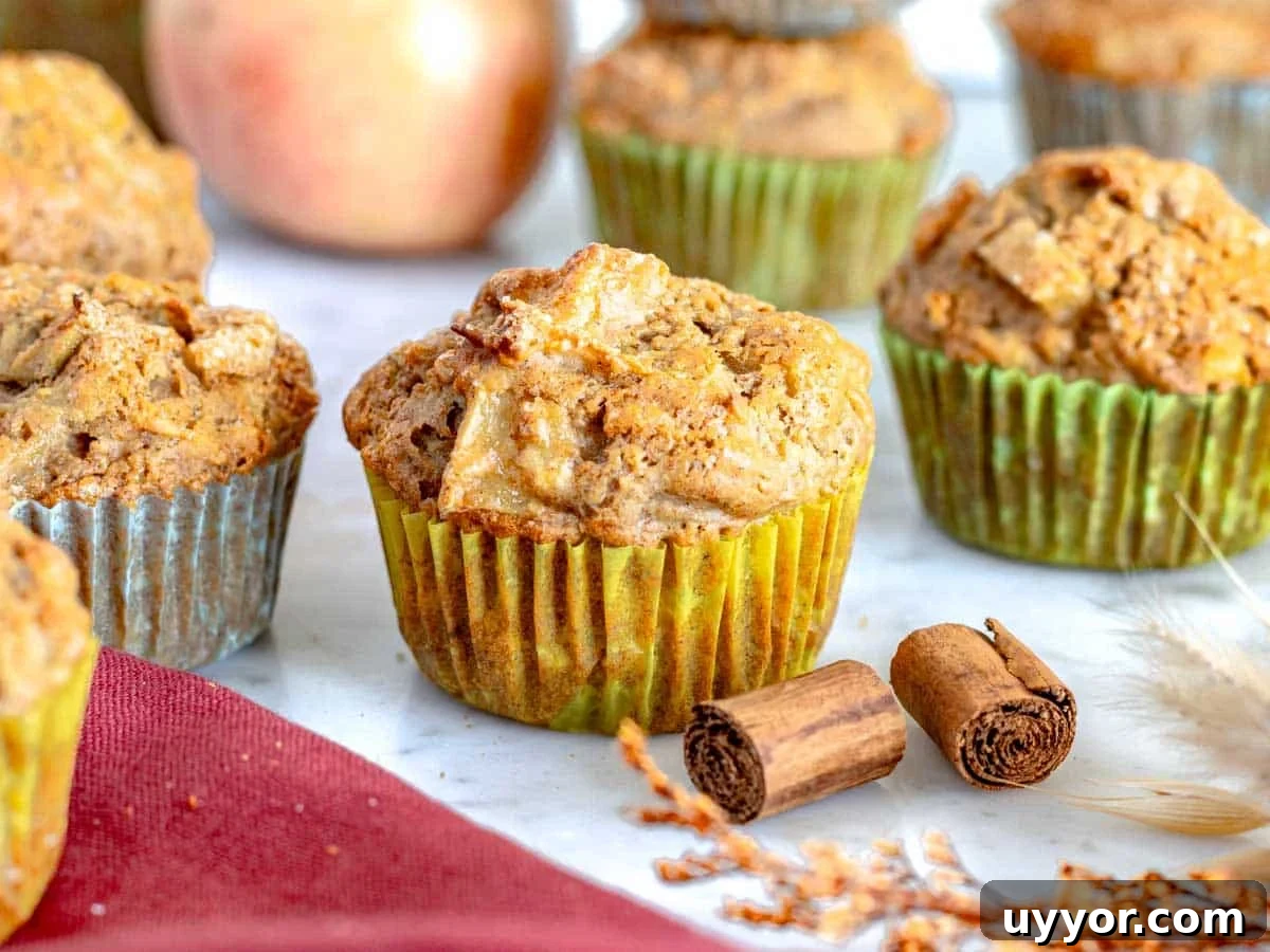 25 Cozy Apple Recipes That Capture Fall Flavors 15 easy apple muffins with cinnamon sticks