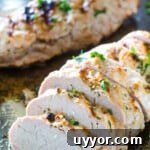 Ranch Pork Loin cut into pieces