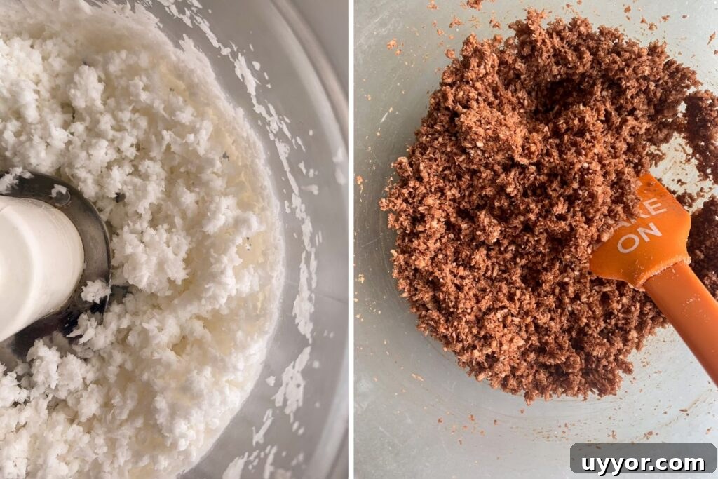 Fudgy, chewy coconut macaroons made with dark chocolate!