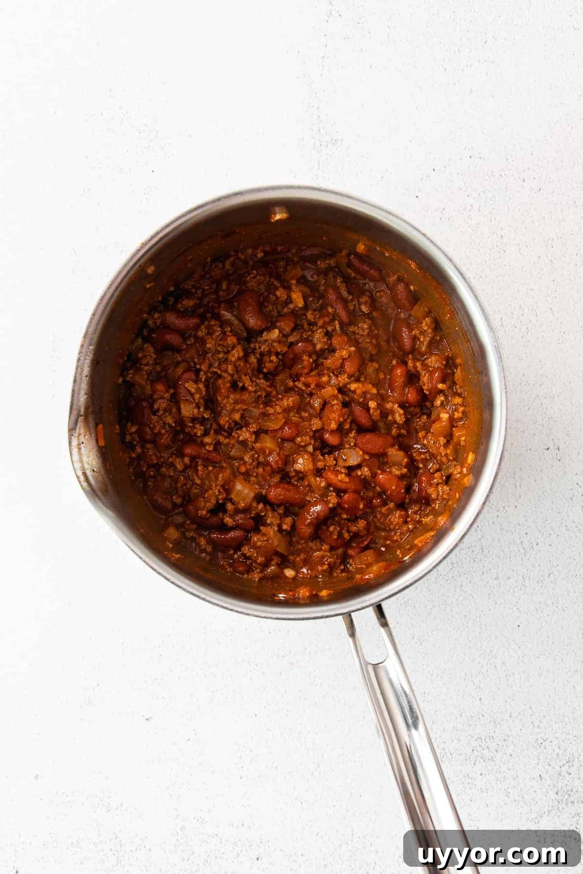 Pot of chili Pot of chili.