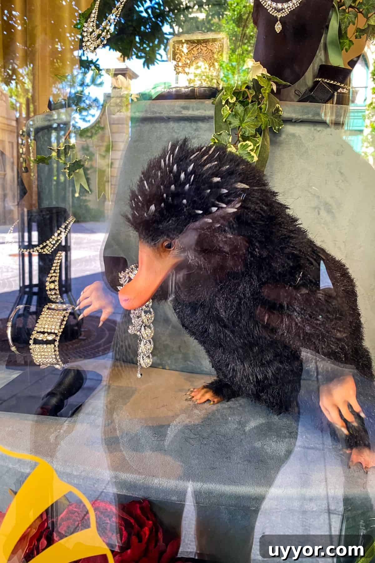 niffler animatronic wizarding world of harry potter