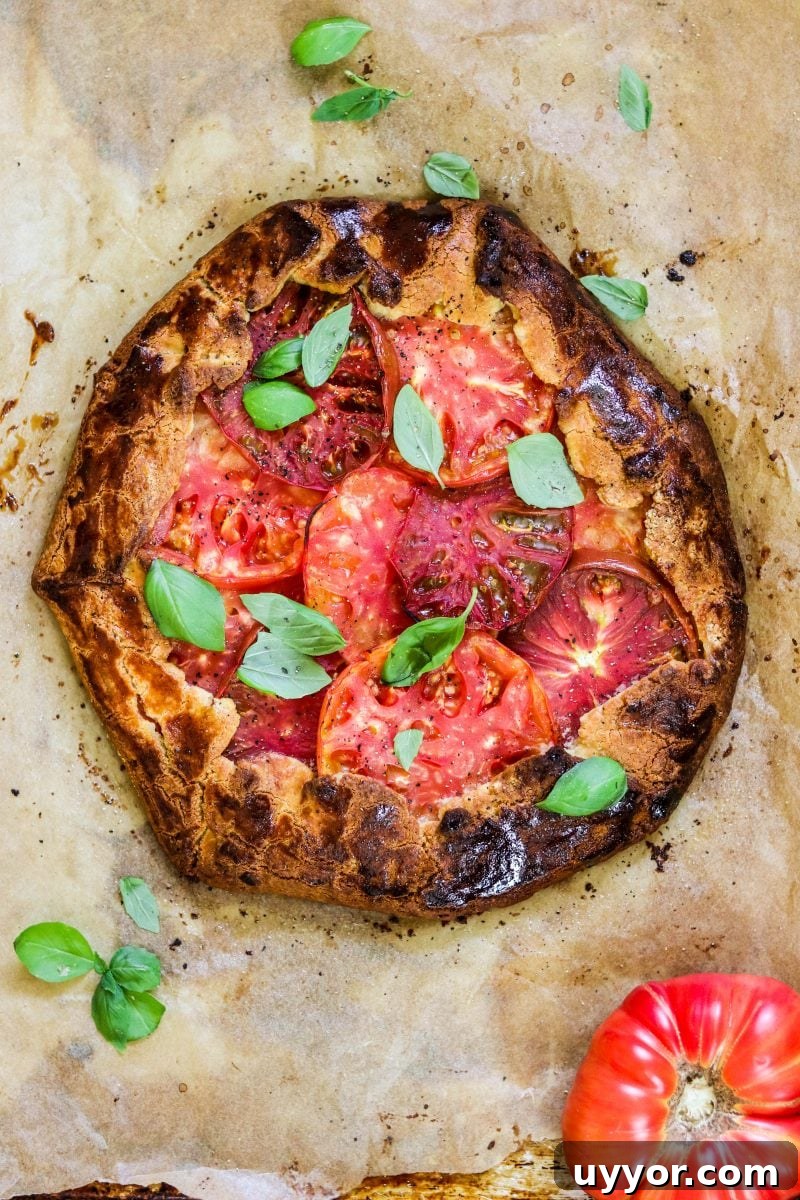 Paleo Tomato Galette Recipe: Rustic Dairy-Free Tomato Tart 2 Paleo Tomato Galette