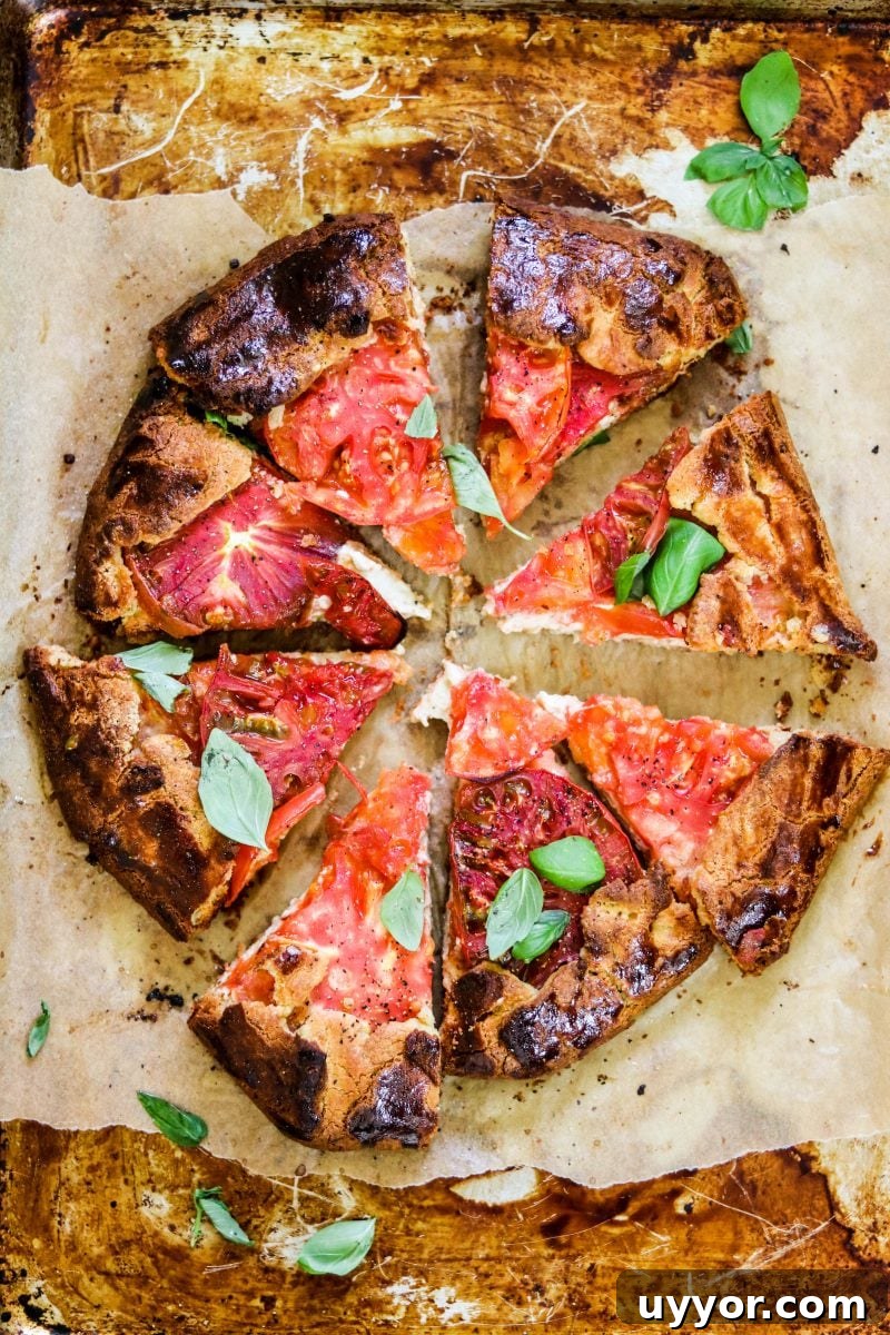 Paleo Tomato Galette Recipe: Rustic Dairy-Free Tomato Tart 6 Paleo Tomato Galette