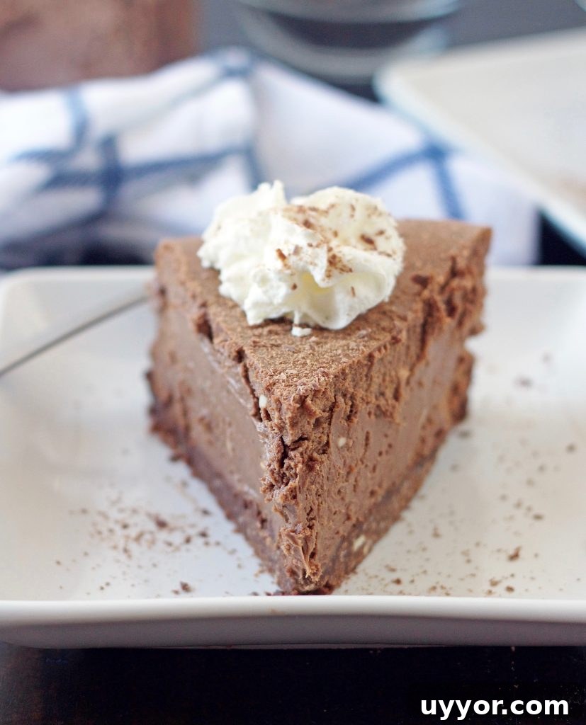 Fudge Truffle Cheesecake Recipe — Day 3 of 12 Days of Sugar 2 Fudge Truffle Cheesecake