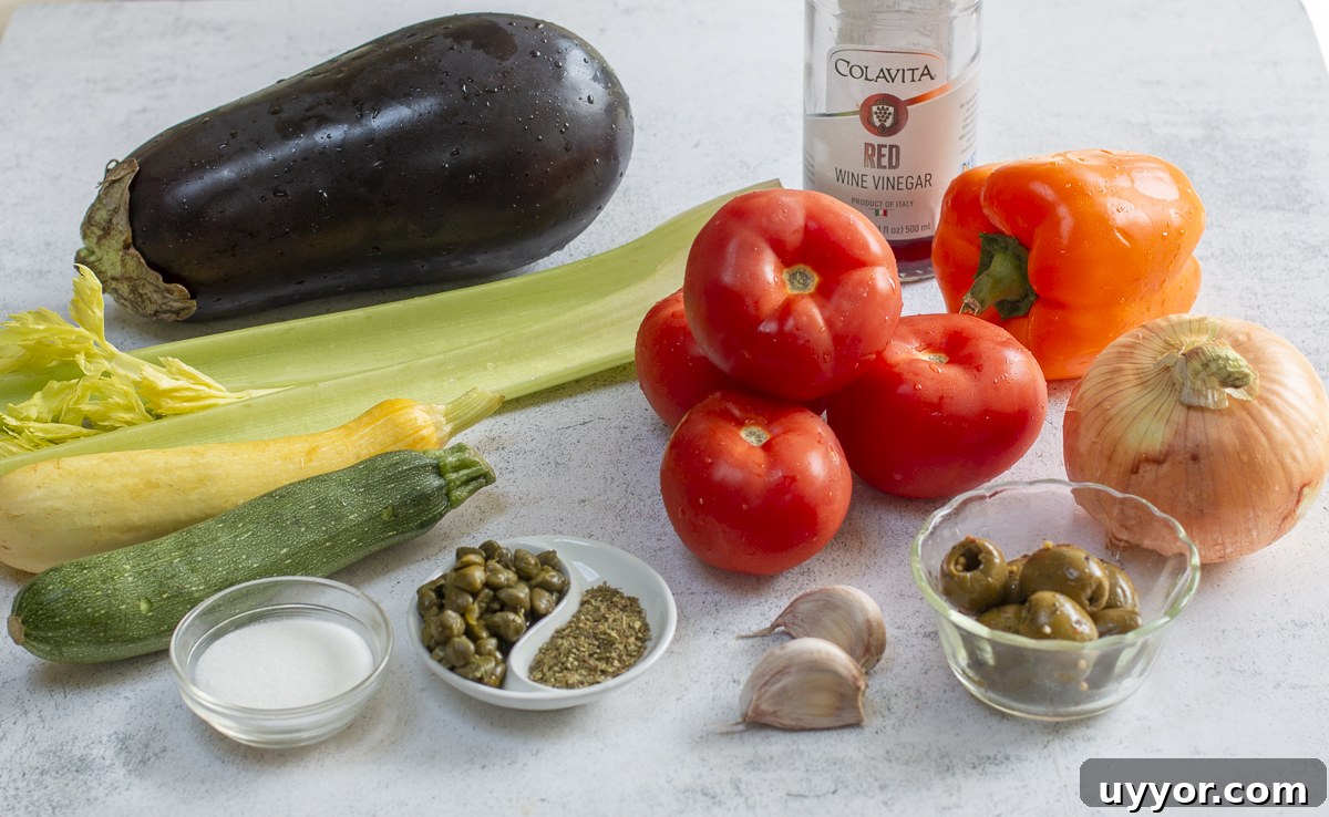 Grilled Caponata: Smoky Sicilian Eggplant with Bold Flavor 4 Ingredients for the Grilled Caponata