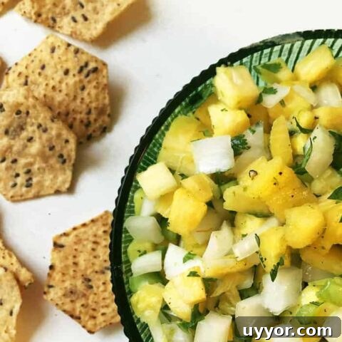 Cilantro Pineapple Salsa