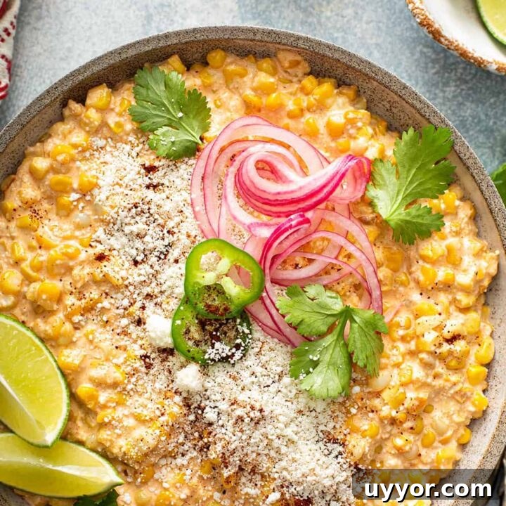 Mexican Street Corn Salad (Esquites)