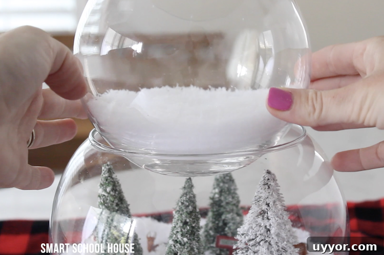 Fishbowl Snowman DIY Decor Ideas for Winter Crafting 3 Fish Bowl Snowman