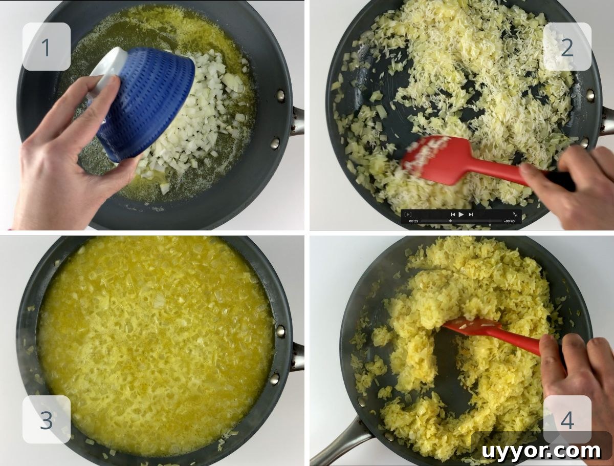Fragrant Basmati Rice Pilaf with Toasted Almonds and Herbs 4 step by step