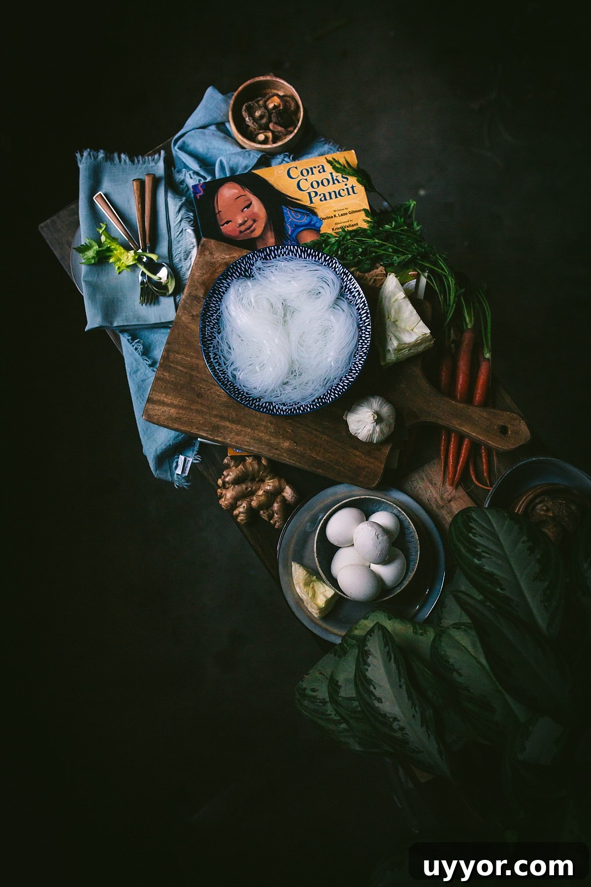 Authentic Filipino Chicken Pancit Recipe with Stir-Fry Noodles 4 making Filipino Chicken Pancit from Cora Cooks Pancit