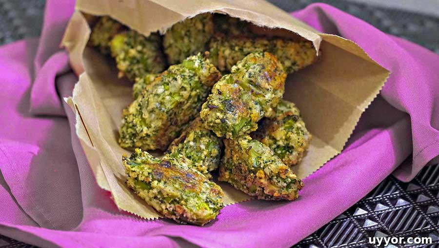 44 Gluten-Free Appetizers for Entertaining: 2026 Party Recipes 12 broccoli tots in a brown paper bag