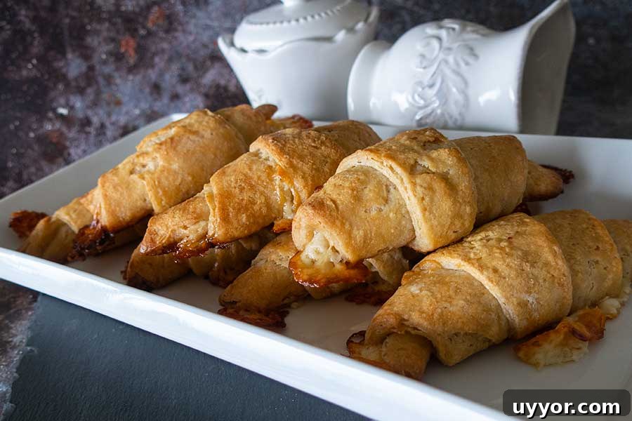 44 Gluten-Free Appetizers for Entertaining: 2026 Party Recipes 32 4 cheesy crescent rolls on a white tray