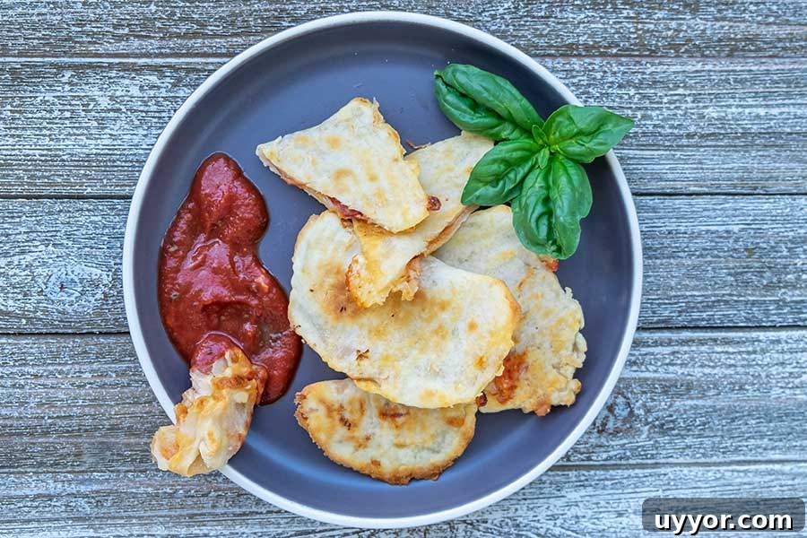 44 Gluten-Free Appetizers for Entertaining: 2026 Party Recipes 44 pizza pocket appetizer on a plate with ketchup