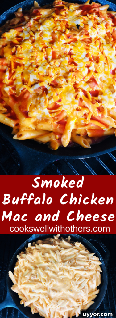 Smoked Buffalo Chicken Macaroni and Cheese Recipe 17 img 21125 16